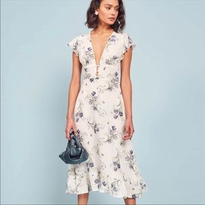 Reformation Riegan Dress NWT never worn. Delilah print